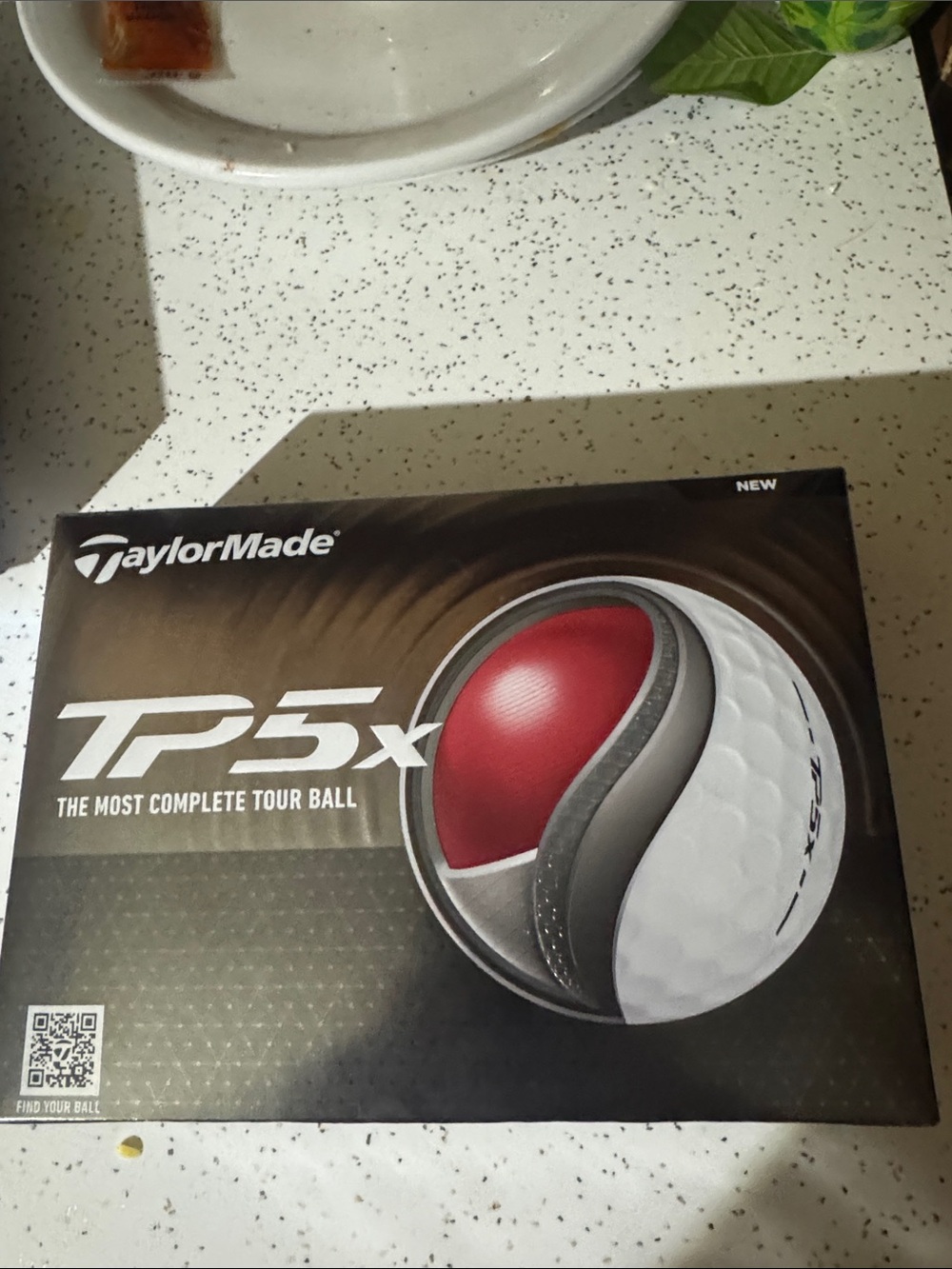 TaylorMade TP5x Box with Red, White and Black Graphics
